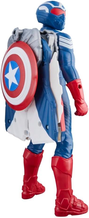 Marvel Captain America: Brave New World Captain America Flight Mode Action Figure