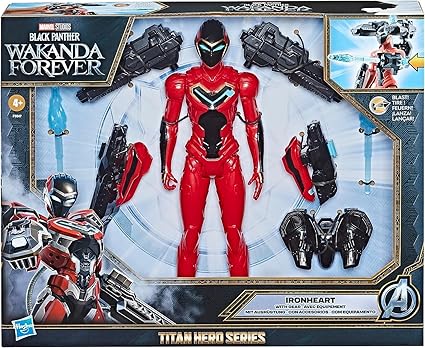 Marvel Hasbro Studios - Black Panther: Wakanda Forever - IronHeart Titan Hero Series
