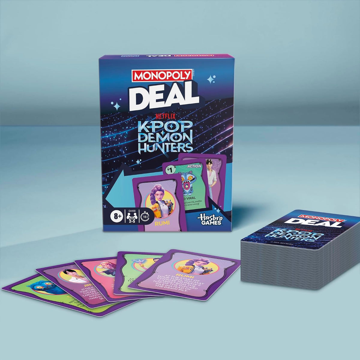Habro Monopoly Deal: Netflix Kpop Demon Hunters Card Game