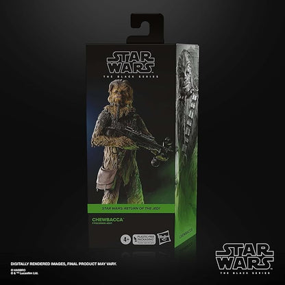 Star Wars The Black Series Chewbacca, Return of the Jedi 6-Inch Action Figures
