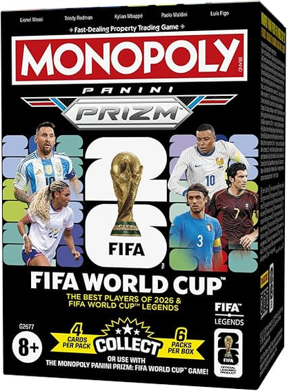 Monopoly Panini Prizm: FIFA World Cup Trading Cards Booster Box