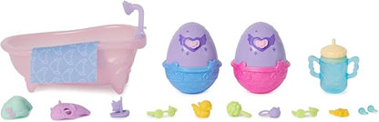HATCHIMALS Alive, Make a Splash Playset with 15 Accessories