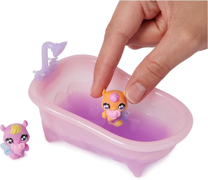 HATCHIMALS Alive, Make a Splash Playset with 15 Accessories