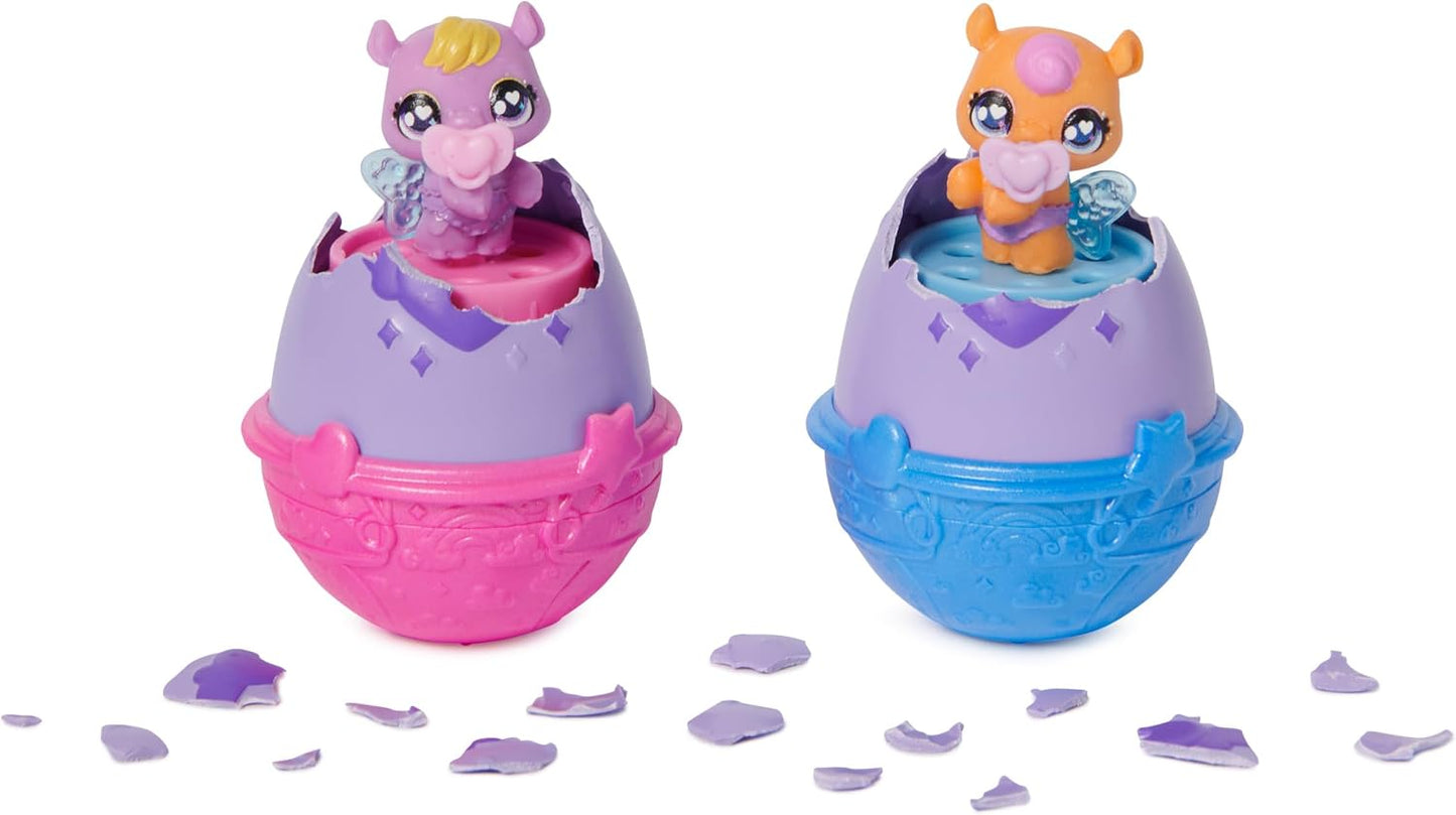 HATCHIMALS Alive, Make a Splash Playset with 15 Accessories