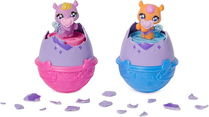 HATCHIMALS Alive, Make a Splash Playset with 15 Accessories