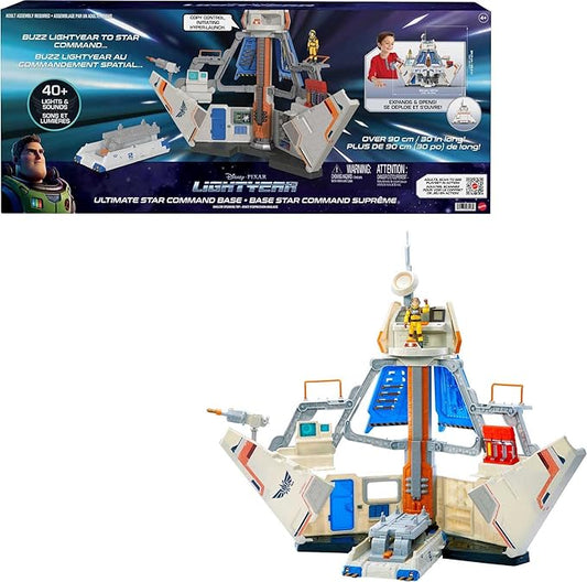 Disney and Pixar Lightyear Ultimate Star Command Base Interactive Playset