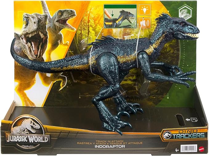 Jurassic World: Track 'n Attack Indoraptor Action Figure