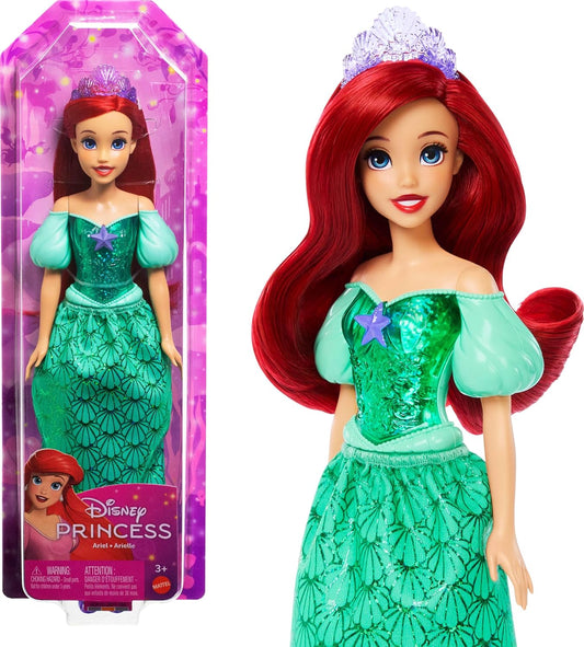 Mattel Disney Princess Dolls, Ariel Posable Fashion Doll (HLW10)