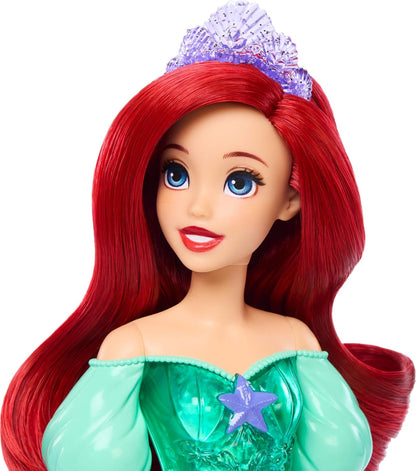 Mattel Disney Princess Dolls, Ariel Posable Fashion Doll (HLW10)