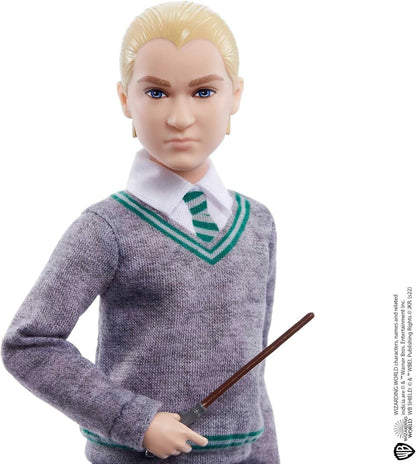 Harry Potter | Draco Malfoy In Slytherin House Outfit | Action Figure (HMF35)
