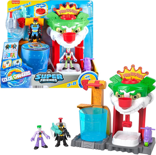 Imaginext DC Super Friends Batman Toy The Joker Funhouse Playset