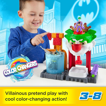 Imaginext DC Super Friends Batman Toy The Joker Funhouse Playset