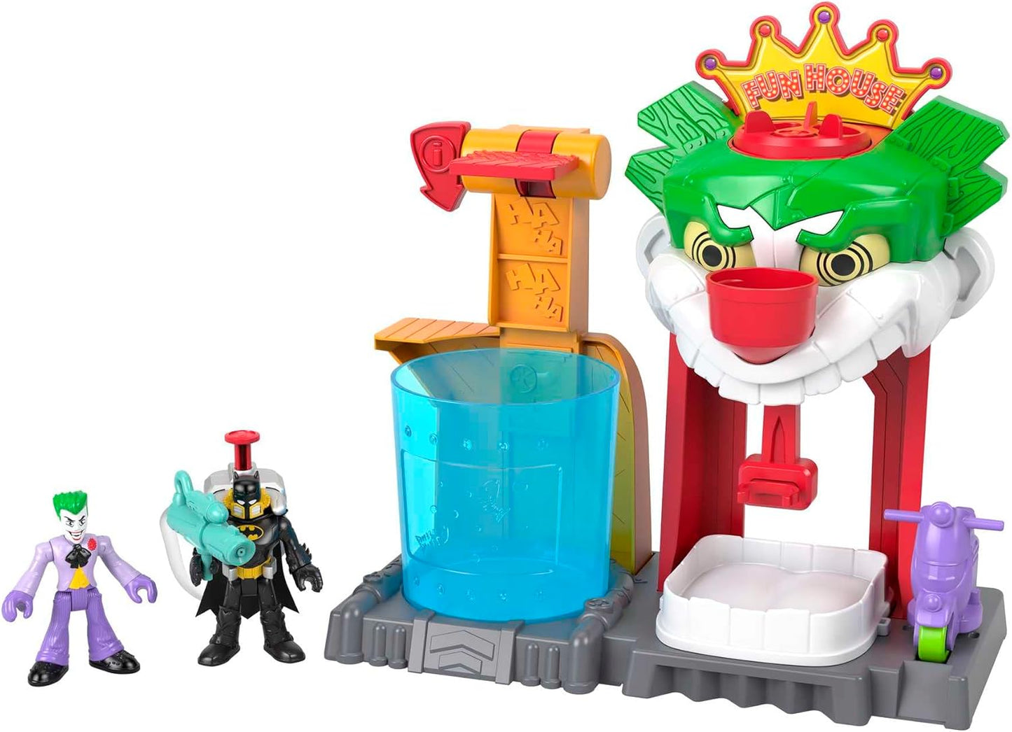 Imaginext DC Super Friends Batman Toy The Joker Funhouse Playset