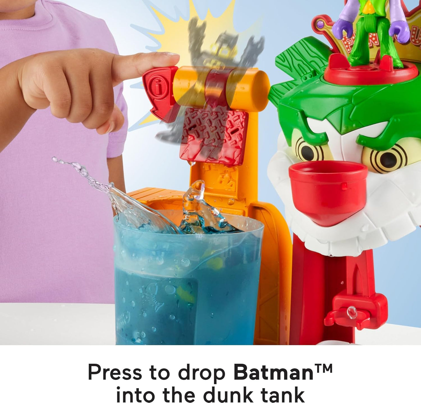 Imaginext DC Super Friends Batman Toy The Joker Funhouse Playset