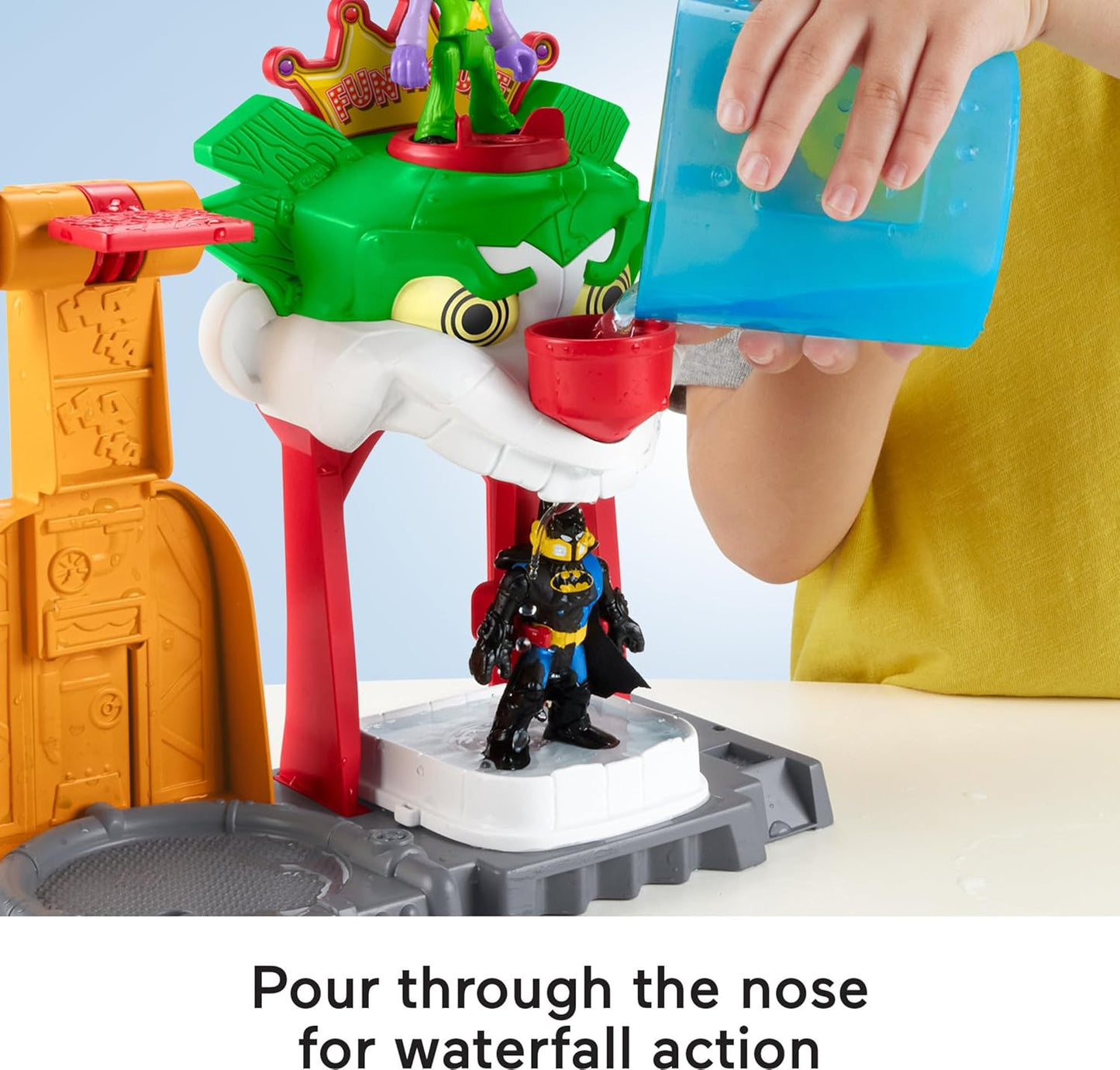 Imaginext DC Super Friends Batman Toy The Joker Funhouse Playset
