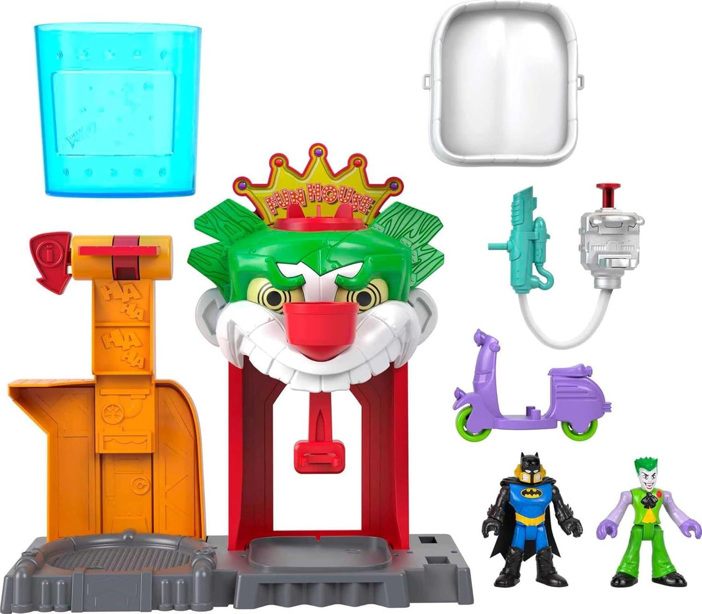 Imaginext DC Super Friends Batman Toy The Joker Funhouse Playset