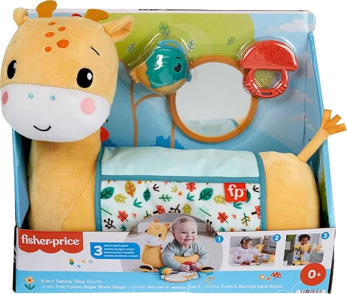 Fisher-Price 3-in-1 Tummy Time Giraffe