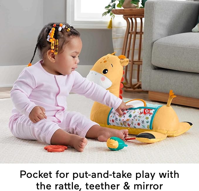 Fisher-Price 3-in-1 Tummy Time Giraffe
