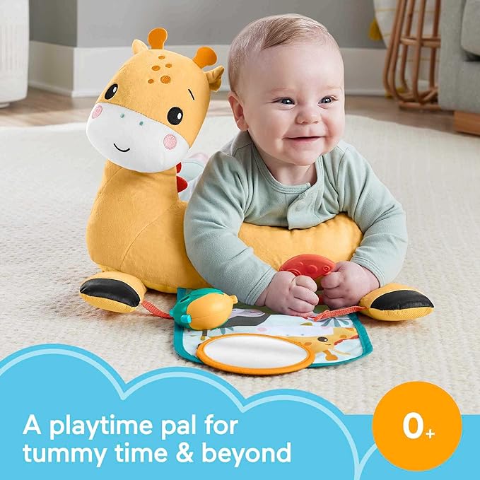 Fisher-Price 3-in-1 Tummy Time Giraffe