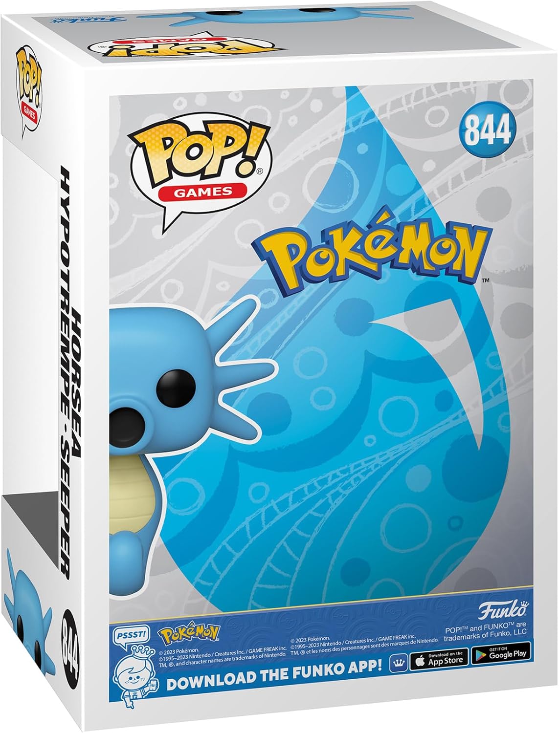 Funko POP! Games: Pokemon - Horsea - Collectable Vinyl Figure
