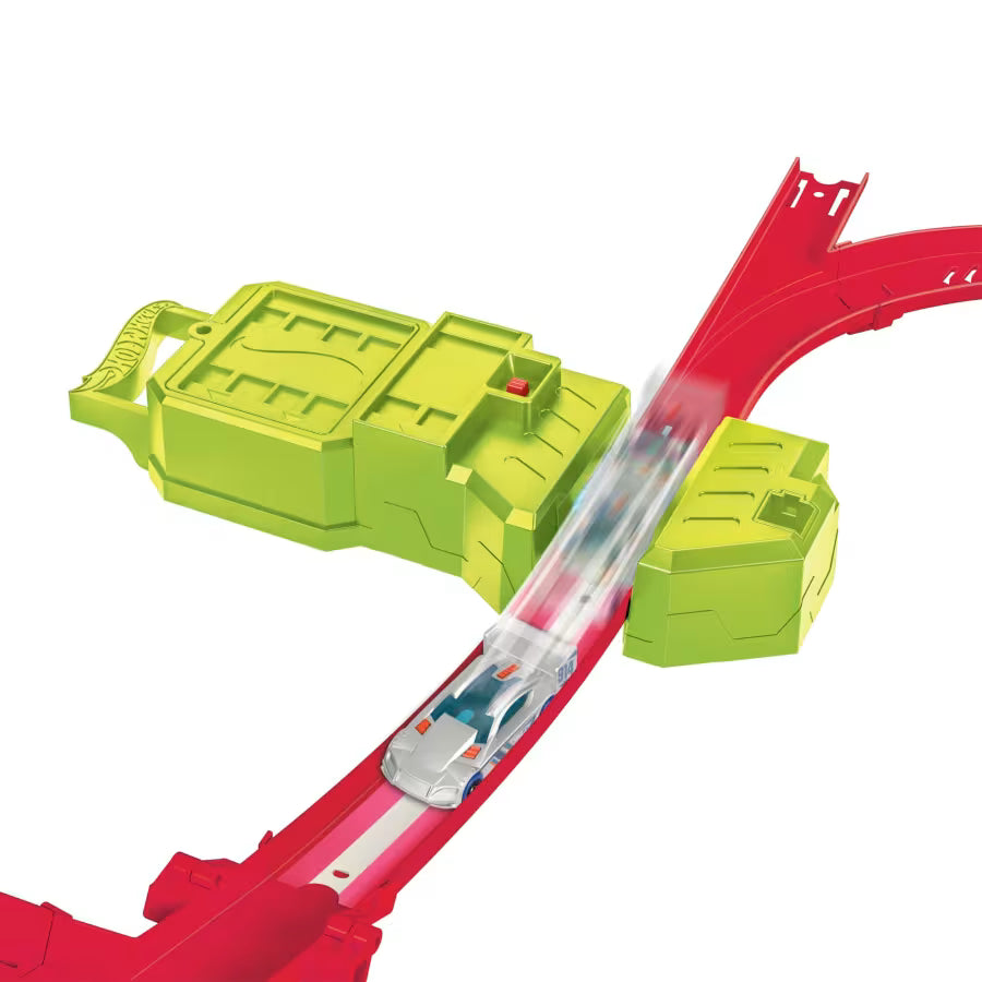 Hot Wheels Neon Speeders: Skyscraper Speed Circuit Track Set (HPC07)