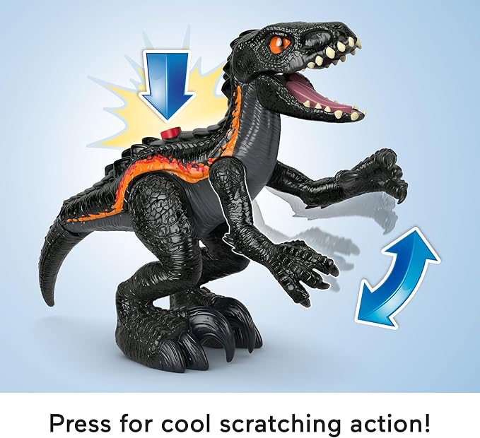Fisher-Price Imaginext: Jurassic World Dinosaur Toy Indoraptor Figure (HRK70)