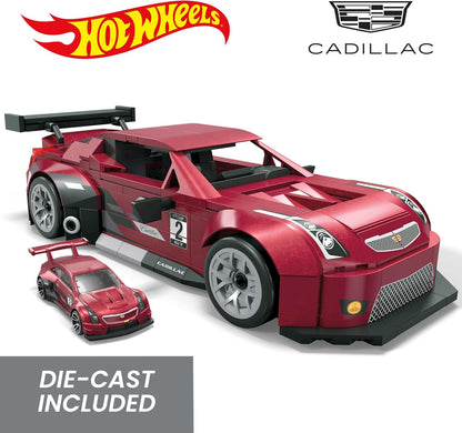 MEGA Hot Wheels Cadillac ATS-V R Collectible Car Building Toy (HRY18)