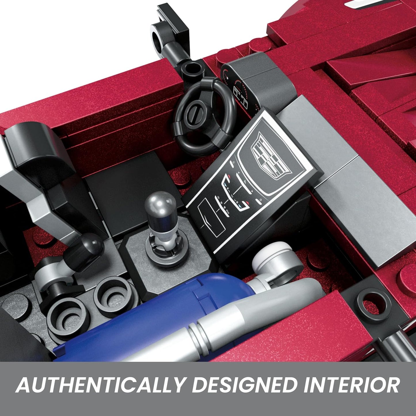 MEGA Hot Wheels Cadillac ATS-V R Collectible Car Building Toy (HRY18)