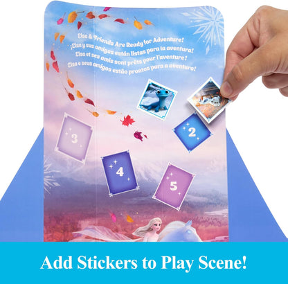 Mattel Disney Frozen Elsa Fashion Doll Set, Spin & Reveal (HTG25)