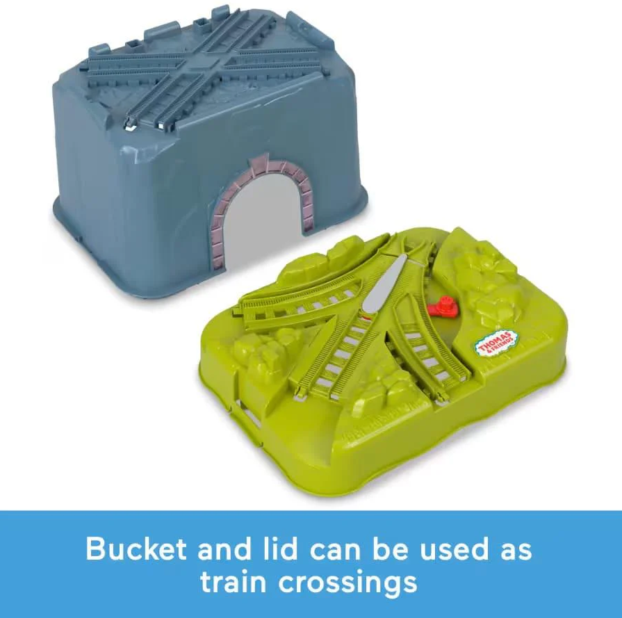 Fisher Price Thomas & Friends Train Set Percy’s Connect & Build Track Bucket (HTG34)