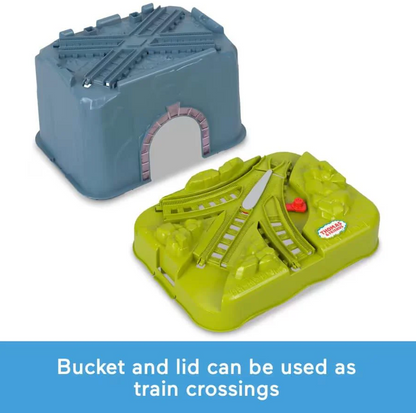 Fisher Price Thomas & Friends Train Set Percy’s Connect & Build Track Bucket (HTG34)