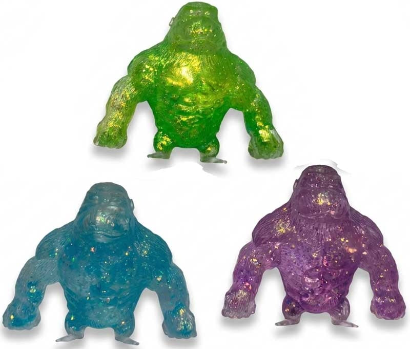 HTI Squish Squeeze - Glitter Gorilla, Single Pack