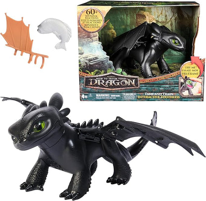 How To Train Your Dragon - Tame And Train Interactive Toothless