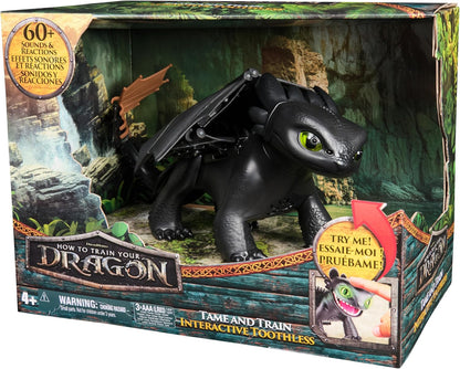 How To Train Your Dragon - Tame And Train Interactive Toothless