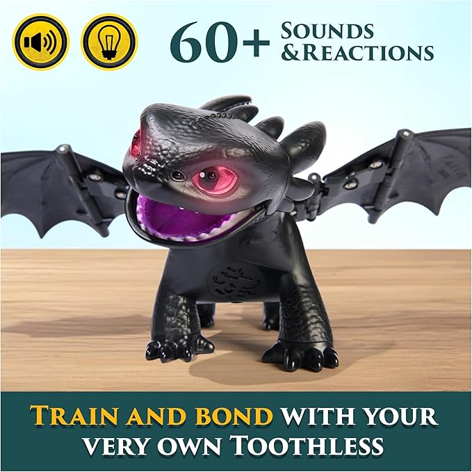 How To Train Your Dragon - Tame And Train Interactive Toothless