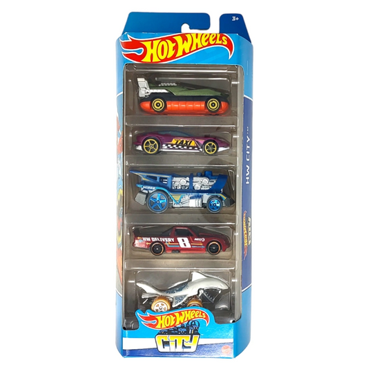 Hot Wheels 5 Car Gift Pack (01806 Assortment)