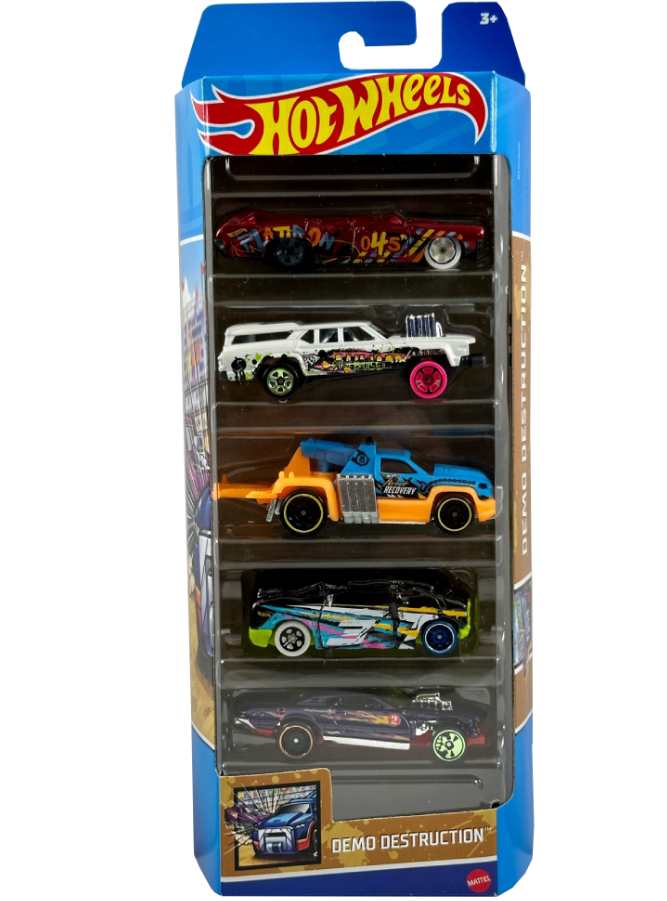 Hot Wheels 5 Car Gift Pack (01806 Assortment)