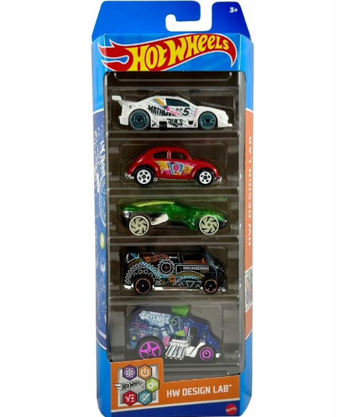 Hot Wheels 5 Car Gift Pack (01806 Assortment)