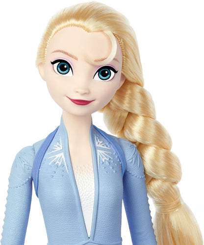 Mattel Disney Frozen Elsa Singing Fashion Doll Sings “Into the Unknown” (HXD31)