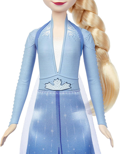 Mattel Disney Frozen Elsa Singing Fashion Doll Sings “Into the Unknown” (HXD31)