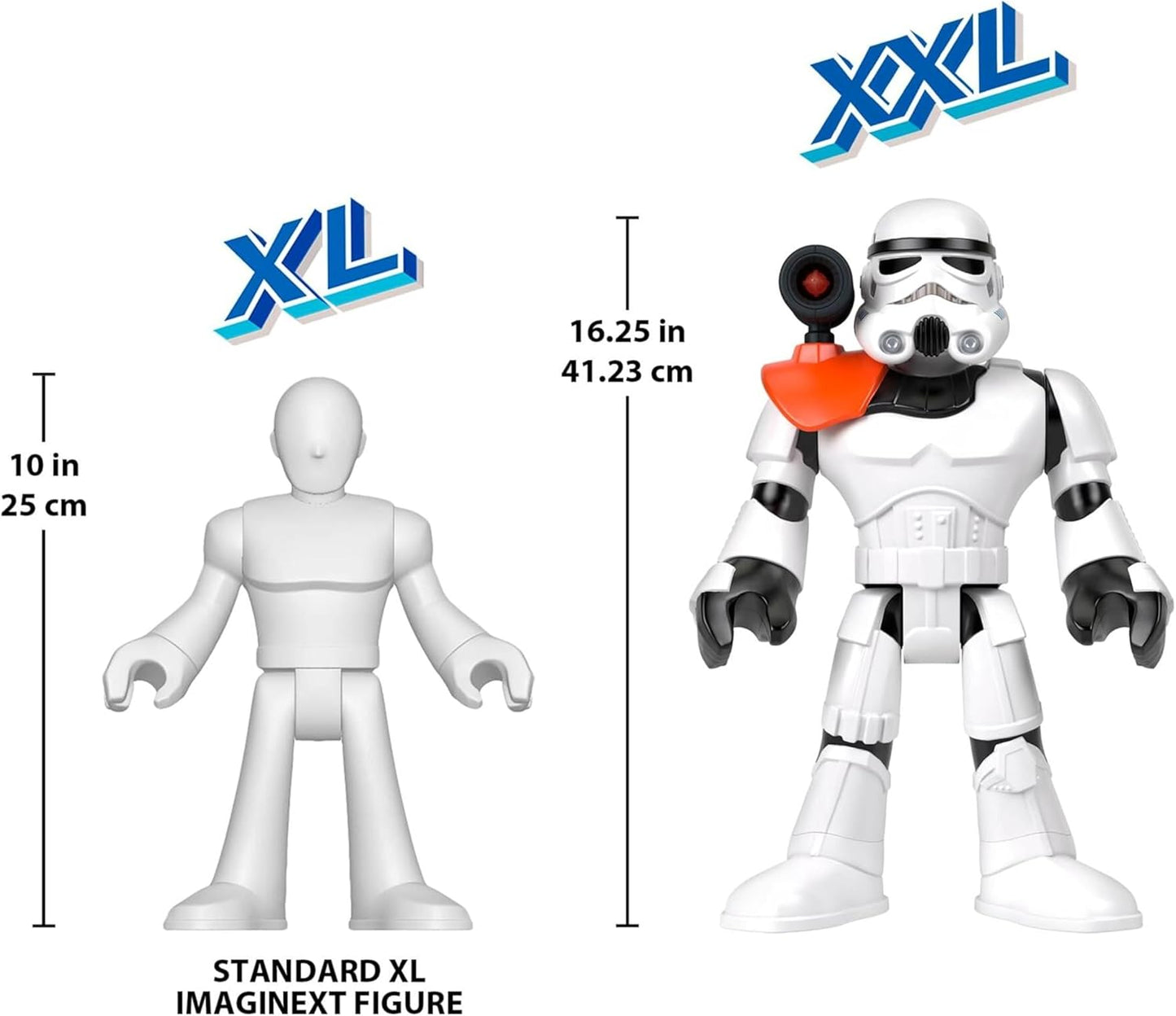 Fisher-Price Imaginext Star Wars Toy Stormtrooper XXL 16 Figure (HXG53)