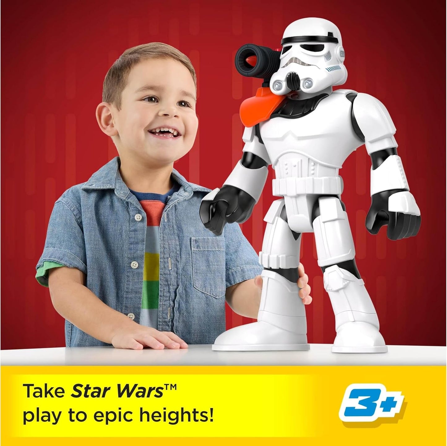 Fisher-Price Imaginext Star Wars Toy Stormtrooper XXL 16 Figure (HXG53)