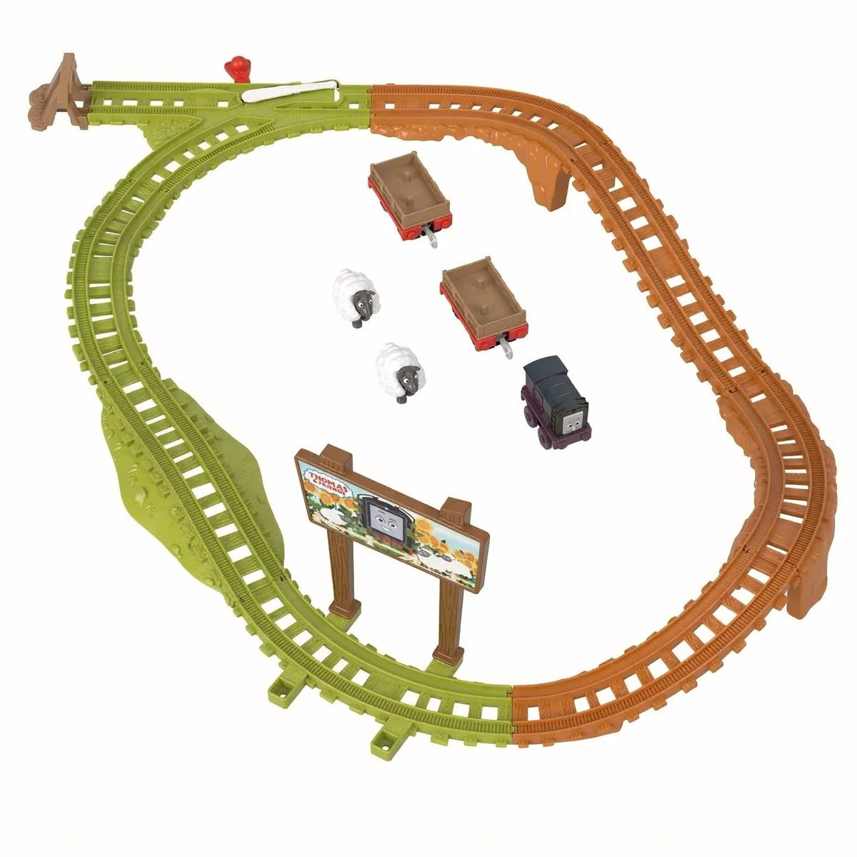 Thomas & Friends 17 Piece Diesels Adventure Train & Track Set (HXK03)