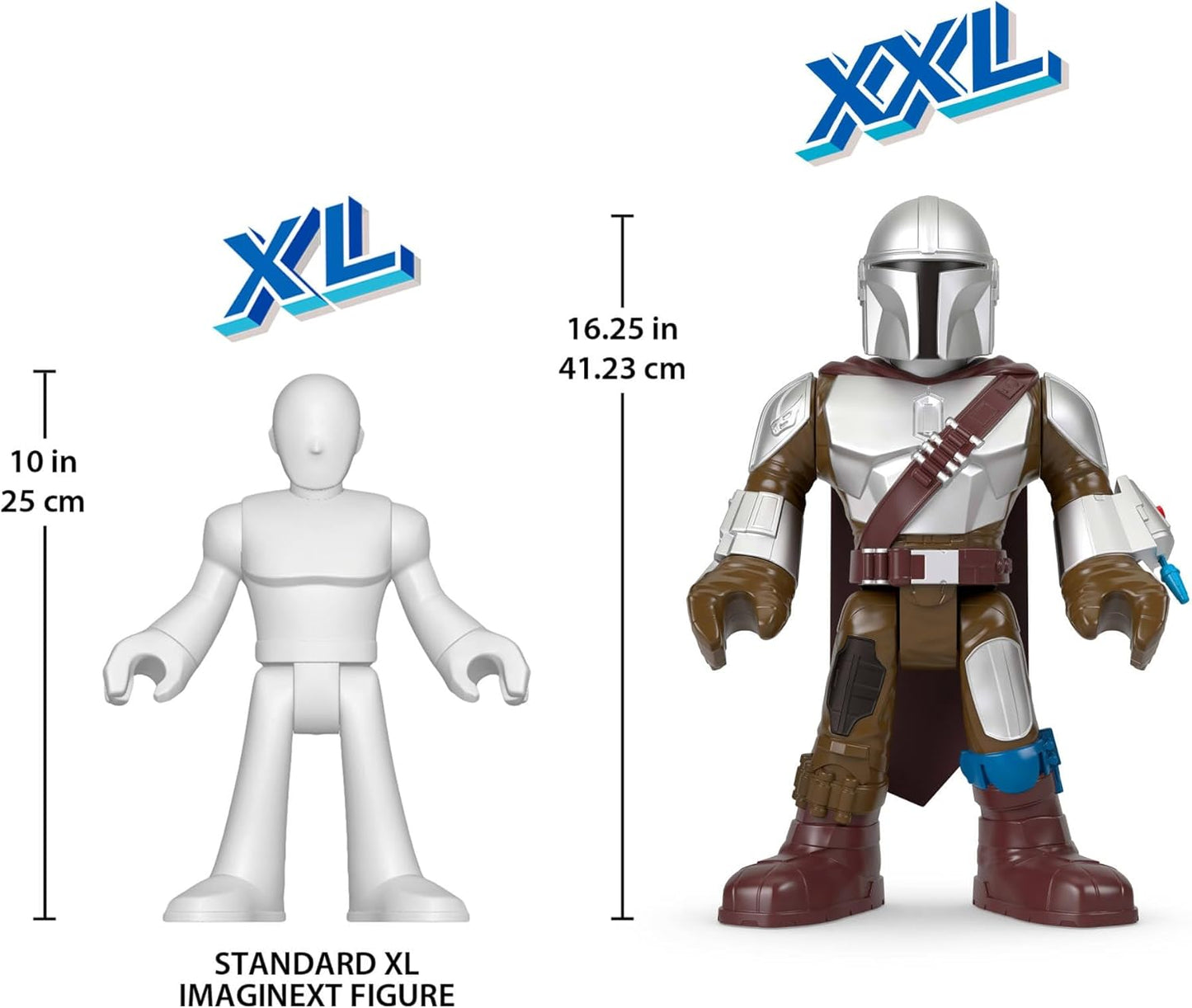 Fisher-Price Imaginext Star Wars Toy The Mandalorian XXL 16 Figure (HXT20)