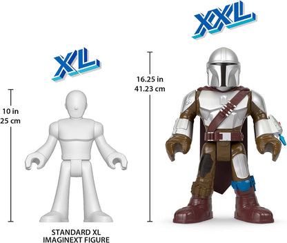 Fisher-Price Imaginext Star Wars Toy The Mandalorian XXL 16 Figure (HXT20)