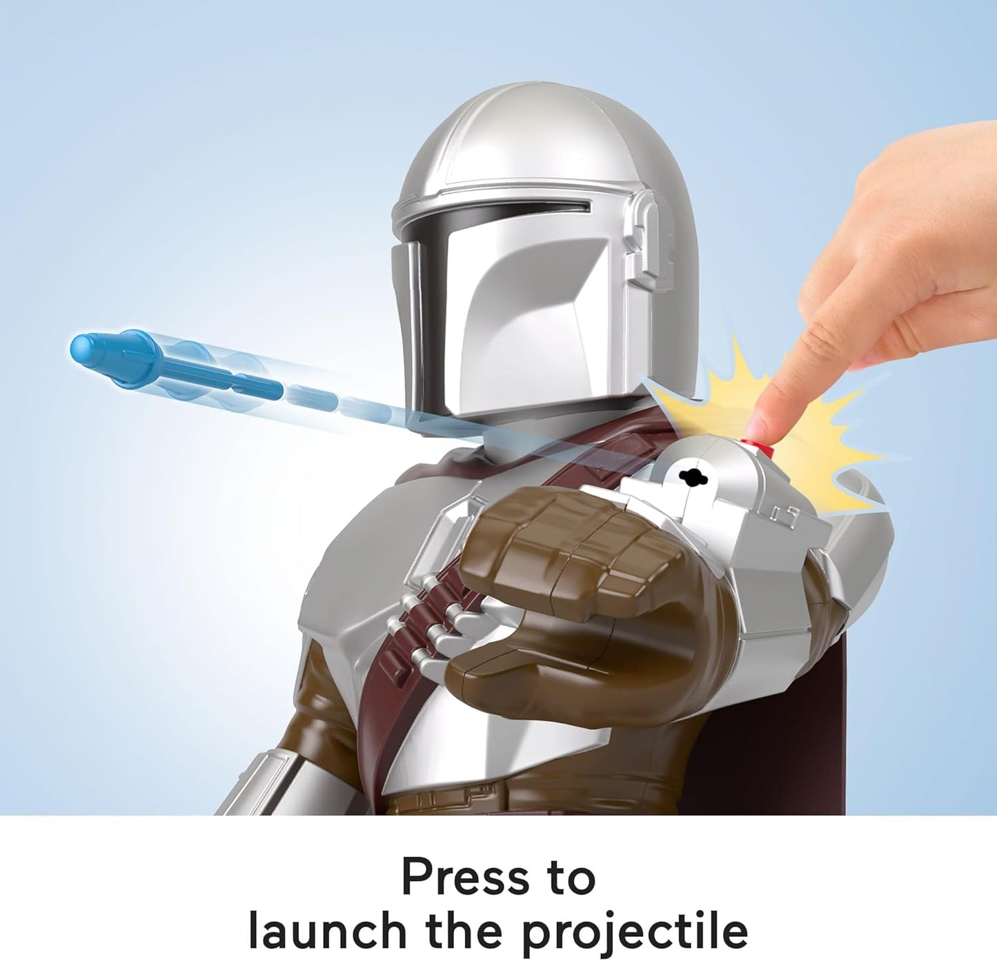 Fisher-Price Imaginext Star Wars Toy The Mandalorian XXL 16 Figure (HXT20)