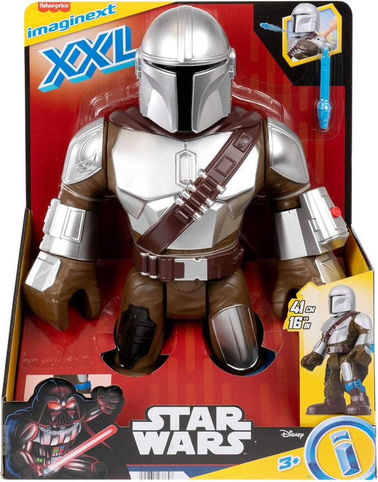 Fisher-Price Imaginext Star Wars Toy The Mandalorian XXL 16 Figure (HXT20)