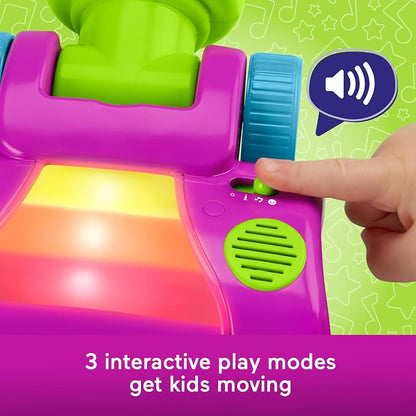 Mattel Barney’s World Toddler Toy Clean Up Vacuum Electronic Push Along (HYH03)