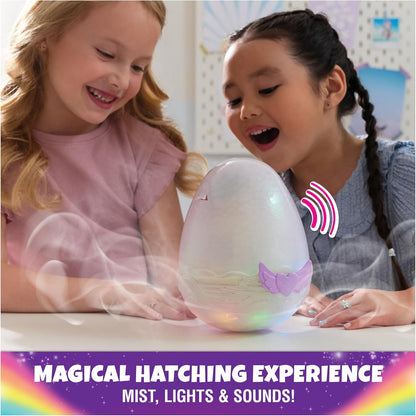 Hatchimals Alive, Mystery Hatch Pufficorn, Surprise Interactive Toy and Egg with Mist