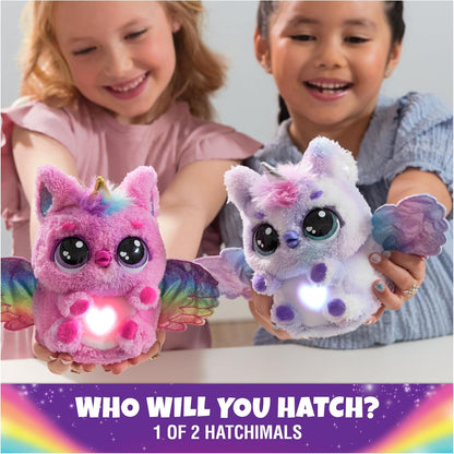 Hatchimals Alive, Mystery Hatch Pufficorn, Surprise Interactive Toy and Egg with Mist